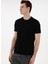 Siyah Erkek Slim Fit T-Shirt Dıvıo 3