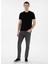Siyah Erkek Slim Fit T-Shirt Dıvıo 4