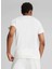 Beyaz Erkek Normal Düz T-Shirt 68169702 Evostrıpe Tee 2