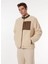 Kırık Beyaz Erkek Dik Çift Taraflı Relaxed Düz Sweatmont D4WM-SWT3289 1