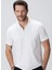 Beyaz Erkek Slim Fit T-Shirt 1093860 1