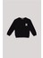 Basic Erkek Çocuk Siyah Sweatshirt 1