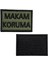 Haki Zemin Makam Koruma Patch Peç - 6x4 cm 2