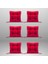 Sandalye Minderi 45X45 cm 6'lı Bordo 1