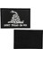 Dont Tread On Me Yazılı Nakış Peç Patch - 8x5 cm 2