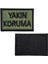 Haki Zemin Yakın Koruma Patch Peç - 6x4 cm 2