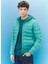 Su Yeşili Erkek Mont L87HSZDO Puffer Ceket 1