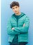 Su Yeşili Erkek Mont L87HSZDO Puffer Ceket 3