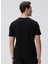 Siyah Erkek Slim Fit T-Shirt 1094079 5