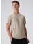 Bej Erkek Slim Fit T-Shirt 1094077 2