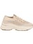 Krem Hafif Triko Örme Anatomik Kadın Sneaker B064 Z 1