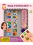 Renkli Çocuk Tırnak Sticker Seti – 20 Tırnak Bandı + Törpü + Yüzük (5+ Yaş) 1