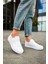 J015 First Edition Ortopedik Taban Günlük Cilt Erkek Sneaker Spor Ayakkabı Cbt Beyaz 3