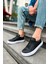 J015 First Edition Ortopedik Taban Günlük Cilt Erkek Sneaker Spor Ayakkabı Cbt Siyah 2
