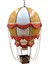 Jayland Retro Metal Sıcak Hava Balonu Biblo – Büyük Boy Dekoratif Obje – 27x27x45 cm 6