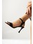 Mnrs 03359 8,5 cm Topuklu Kadın Stiletto Abiye Ayakkabı 1
