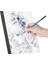 A3 LED Işıklı Çizim Tableti LED Çizim Kopyalama Tableti Eskiz Anime Portre Grafik Çizim 3mod 2
