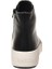 Siyah-Beyaz Kadın Deri Sneaker JA15875G0HIA000A 5
