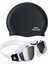 Junior Yüzücü Gözlüğü Mırror Gl7 Smokewhitewhitblk+Bone(Unisex) 1