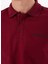Bordo Erkek Relaxed Fit Polo T-Shirt D4SM-TST3248 4