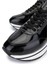 Kadın Hakiki Deri Siyah Rugan Sneakers & Spor Ayakkabı 3
