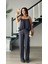 Indigo Premium Tnsel Kumaş Bluz Pantolon Takım 2
