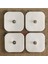 Yapışkanlı Tens Pedi 5X5CM 4'lü Beyaz Set 2