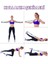 Çok Renkli Pilates Direnç Lastiği, Göğüs, Bacak, Kol Geliştirici, Evde Spor Aleti 6