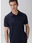Lacivert Erkek Slim Fit T-Shirt 1094086 2