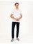 Beyaz Slim Fit Basic Tişört 4