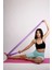 Kahverengi 3'lü Pilates Bandı Seti, Esneklik ve Güç Kazandırıcı Antrenman Ekipmanı 6