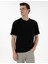 Siyah Comfort Fit Basic Tişört 1