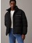 Chenılle Puffer Dik Yaka Siyah Erkek Mont J30J326101BEH 2