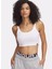 Beyaz Kadın Fitted Düz Atlet 6000265-100 Ua Rival Rib Baby Tank 1