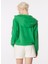 Yeşil Kadın Kapüşon Yaka Relaxed Fit Sweatmont D4SL-SWT3029 6
