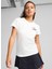 68498202 Scrıpt Tee Beyaz Yuvarlak Yaka Regular Fit Düz Kadın T-Shirt 1