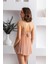 Transparan Babydoll ve String Takım Cappucino (MGP31932) 2