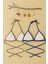 Marsilyan- Kadın Leopar Desenli ve Mavi Minimal Kesim Üçgen Bikini Üstü 4
