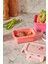 Plastik Small Lunchbox - Pembe Vahşi Yaşam 2