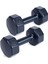 Siyah 2 kg Dambıl Seti, 1 kg x 2 Adet, Spor ve Egzersiz Için Ideal Seçenek 4