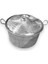 44 cm Alüminyum Kulplu Dik Tencere, 25 Litre, Dayanıklı ve Şık Mutfak Gereci 1