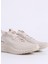 Krem Kadın Sneaker Zelonı Z Ayakkabı 5