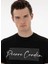 Siyah Erkek Slim Fit T-Shirt Varna 2