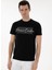 Siyah Erkek Slim Fit T-Shirt Varna 3