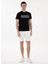 Siyah Erkek Slim Fit T-Shirt Varna 4