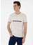 Ekru Erkek Slim Fit T-Shirt Kıko 1