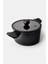 Derin 24 cm Siyah Tencere, Dayanıklı ve Şık Mutfak Gereci 4