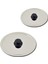 Gri Çelik Balık Tavası Kapağı, 2 Adet (26 ve 30 Cm) 1