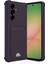 Samsung Galaxy A55 5g Kılıf Kelvin Kartvizitli Silikon - Derin Mor 1