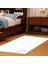 Kaymaz Dijital Mutfak & Salon Halı Yıldız Deri Geometrik E5015 Beyaz 8